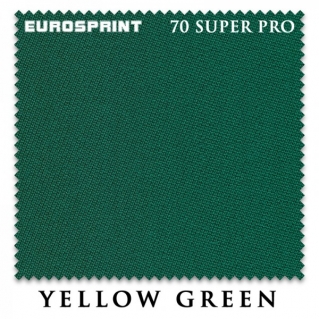 Сукно Eurosprint 70 SUPER PRO 198см yellow green
